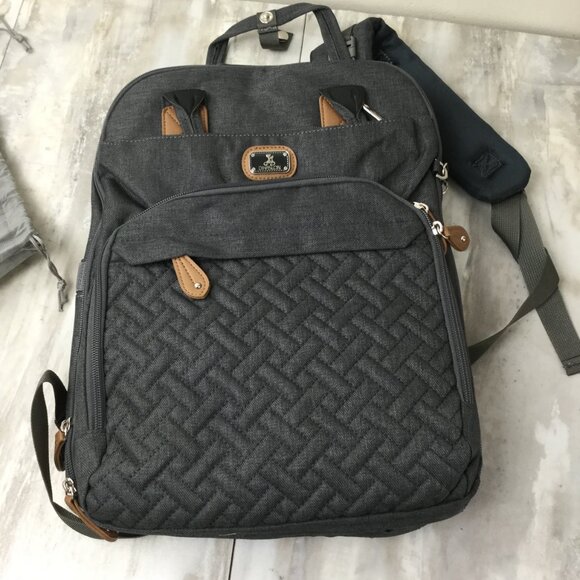 NEW Dikaslon Grey Diaper Bag - Picture 5 of 5
